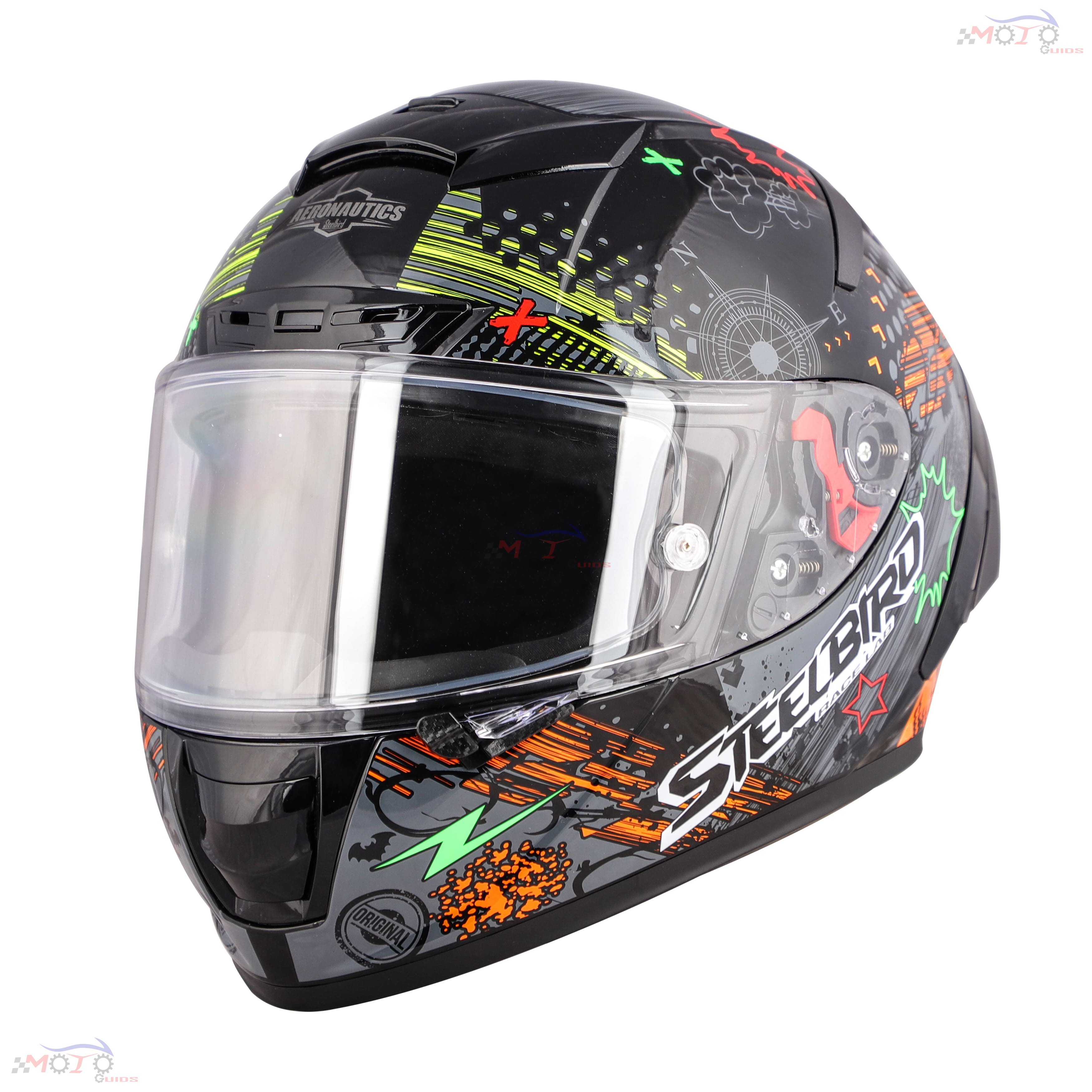 SA-5 DOT RACE LAB  (WITH ANTI-FOG SHIELD VISOR) 